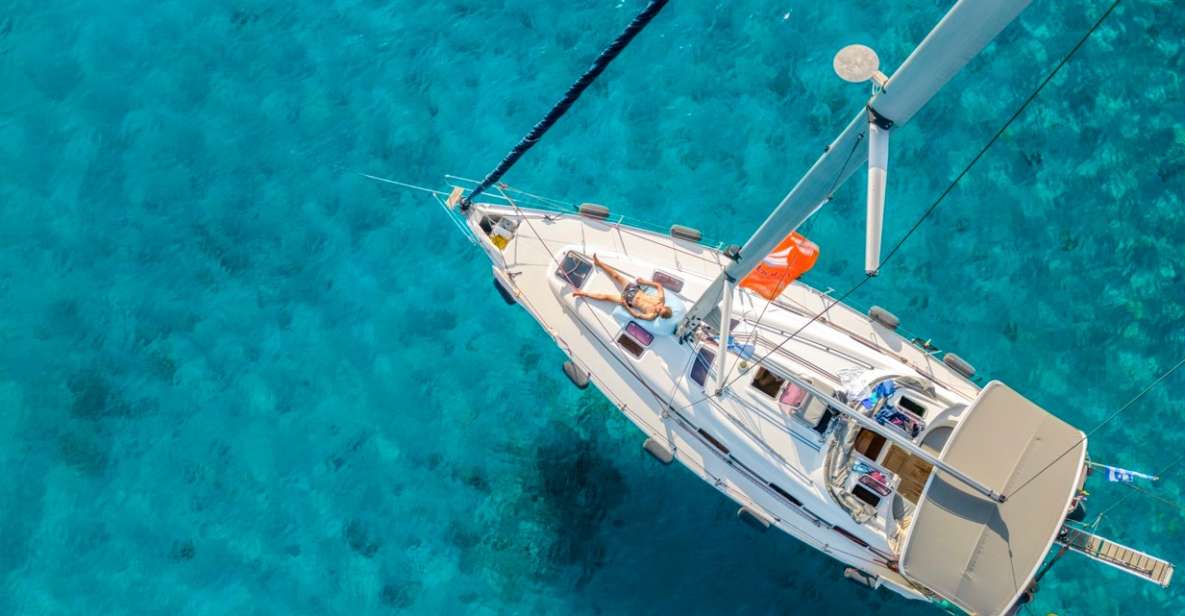Halkidiki: Private Sailing Yacht Cruise Swim in Blue Waters - Leaving Paliouri for the open water