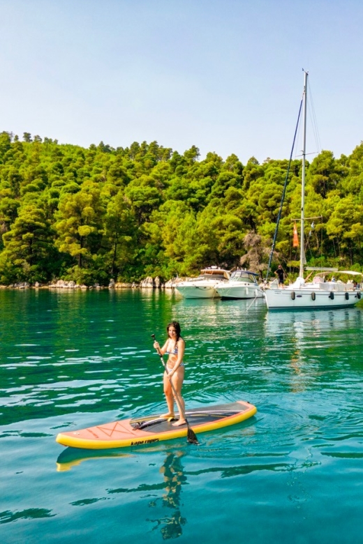 Halkidiki: Private Sailing Yacht Cruise Swim in Blue Waters - The seven-hour route toward Sithonia