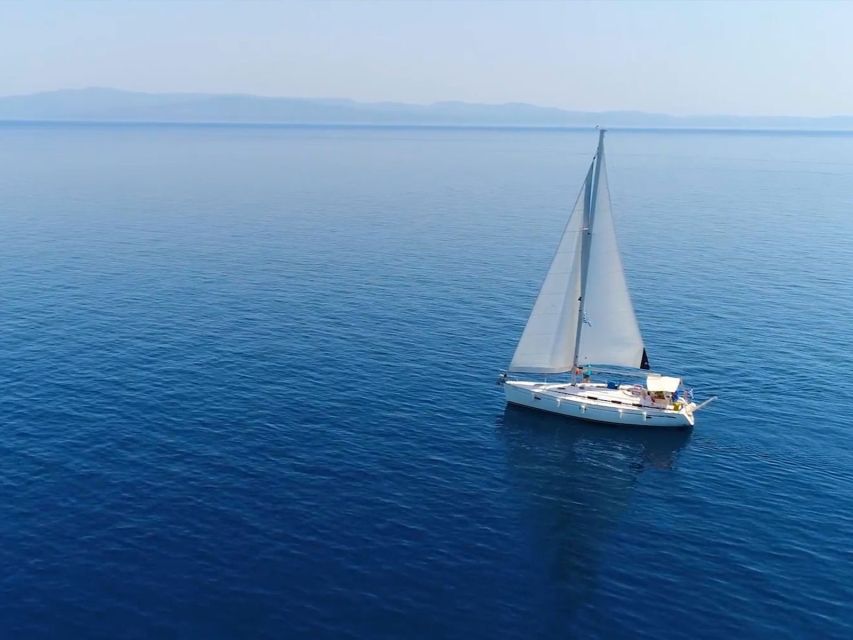 Halkidiki: Private Sailing Yacht Cruise Swim in Blue Waters - What the yacht day feels like in practice