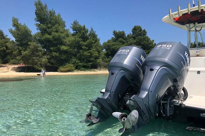 Halkidiki: Vourvourou 4hr Refreshment Cruise - Kryfto Bay, the calm final stop