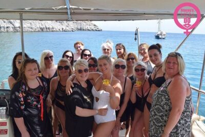 Hen & Stag Boat Parties - Kallithea Springs and the cave swim