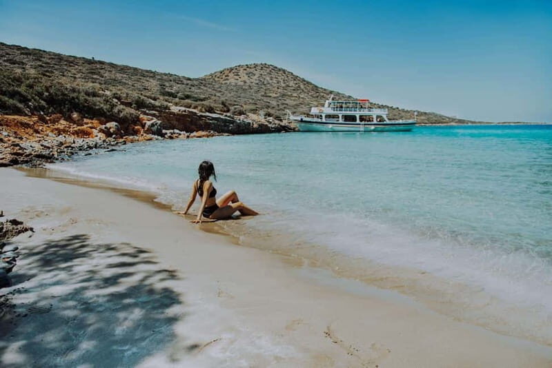 Heraklion Areas : Elounda Boat Trip -The Authentic - Spinalonga Island cruise: photos first, then sea time