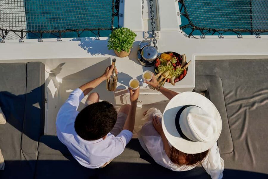 Heraklion: Catamaran Cruise to Dia Island - Dia Island Time: Swimming, Snorkeling, SUP, and Sunset Magic