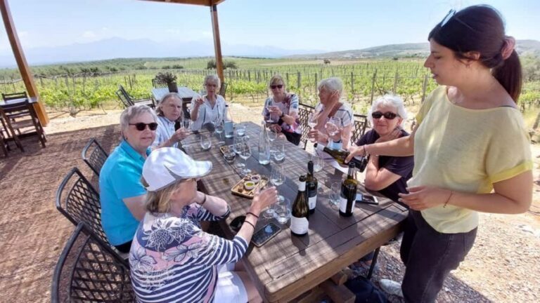 Heraklion: Cretan Wine Tasting Tour & Gourmet Lunch - How the Day Flows from Heraklion Pickup to Archanes and Peza