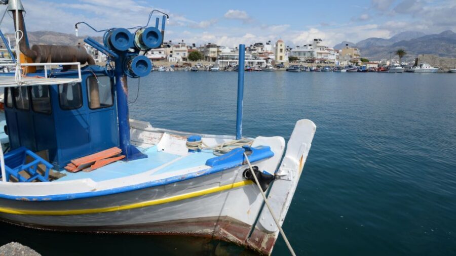 Heraklion: Cruise to Chrissi Island Natural Park with Pickup - On-board lunch and the self-service bar reality check