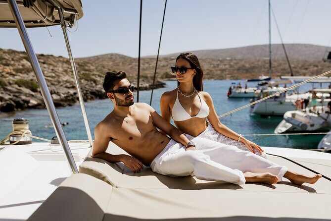 Heraklion: Dia Catamaran Cruise with Lunch by Top-50 Greek Chef - Drinks, Comfort, and Small Touches That Matter at Sea