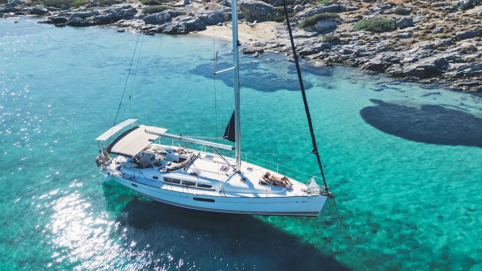 Heraklion: Dia Island Private Sailing Cruise with Full Meal - From Heraklion’s old harbor to open water