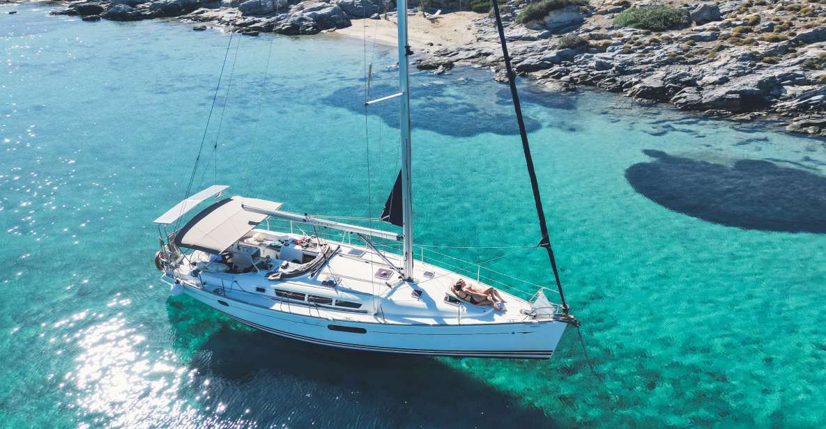Heraklion: Dia Island Private Sailing Cruise with Full Meal - Swimming, snorkeling, fishing, and paddleboarding