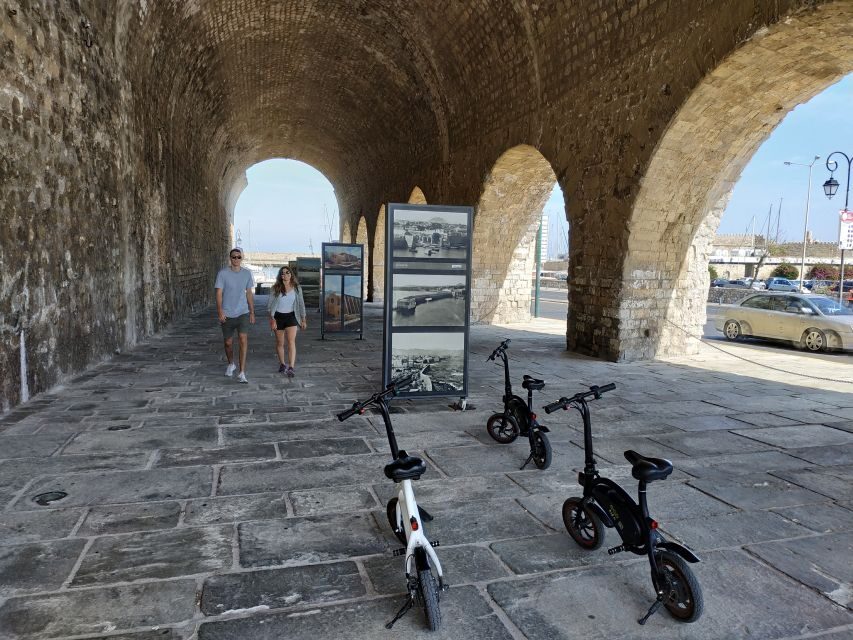 Heraklion: Ecobike Sightseeing Tour with Greek Meze - Georgiadis Park stop: a breather that keeps the ride comfortable