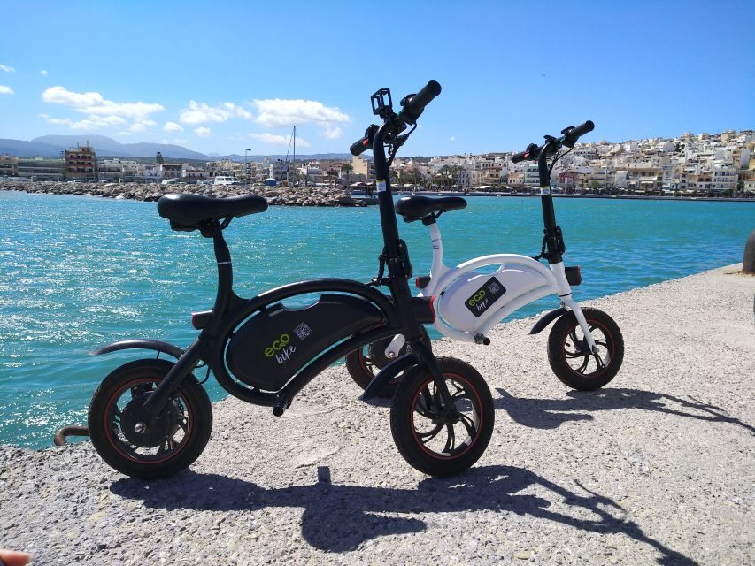 Heraklion: Ecobike Tour with Food tasting - Agios Minas Cathedral Food Time: Spirits, Wine, and a Real Meal Feeling