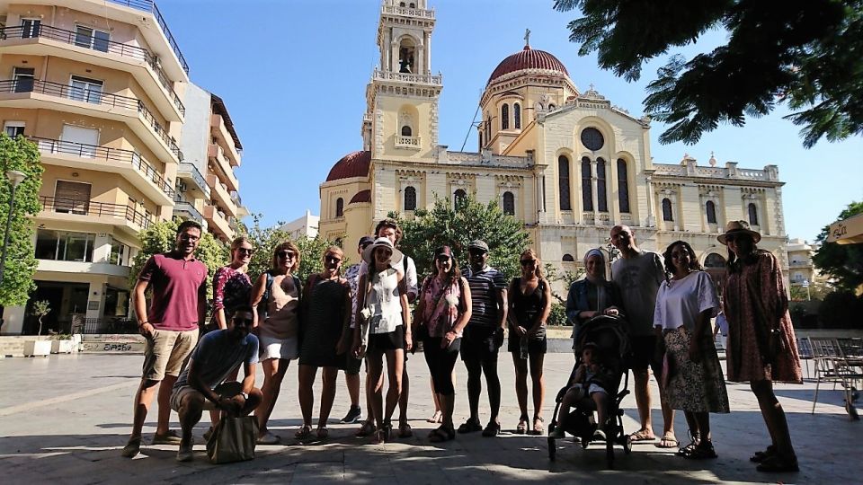 Heraklion: History & Culture Walking Tour with Food Tasting - What the two-hour pace feels like