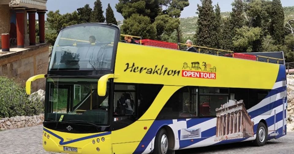 Heraklion: Hop-on Hop-off Open Top Bus Sightseeing Tour - The Historical Museum area and Heraklion’s cultural side