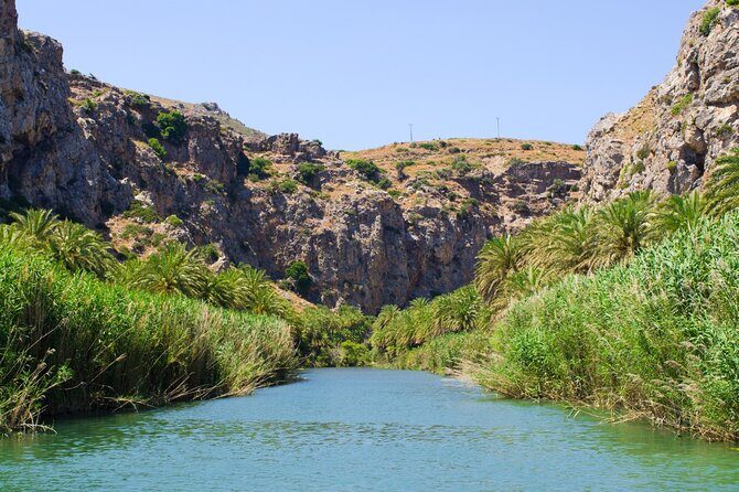 Heraklion: Preveli Boat Trip, Damnoni & Kourtaliotiko springs - Kourtaliotiko Gorge springs: clear water and a short walk
