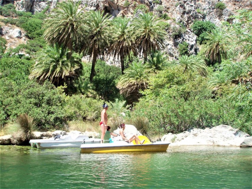 Heraklion: Preveli By Boat, Damnoni & Kourtaliotiko Springs - The river-and-palm vibe of Preveli: how the boat ride changes the feel of the day