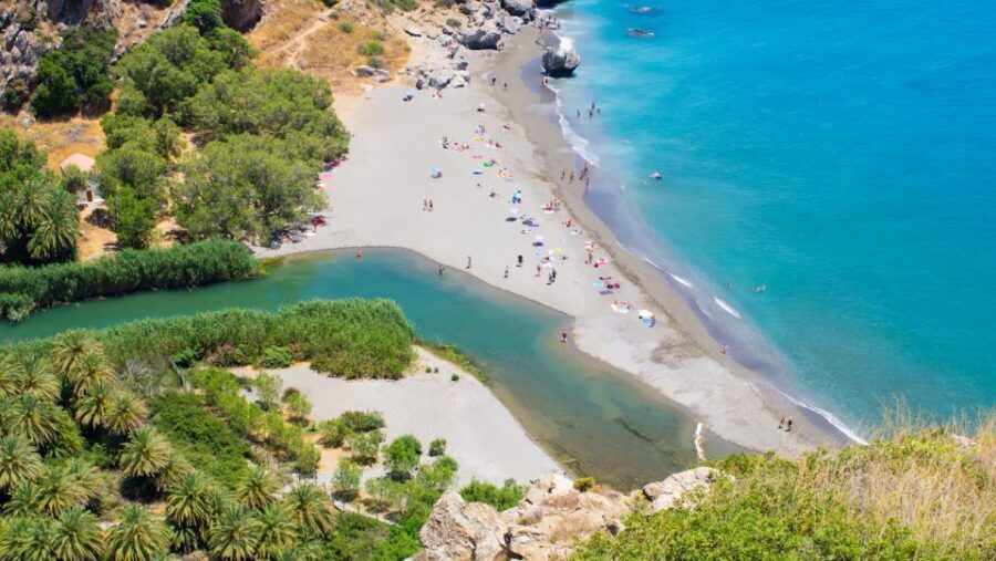 Heraklion: Preveli By Boat, Damnoni & Kourtaliotiko Springs - Rethymno stop: a possible extra taste of town life on the way back