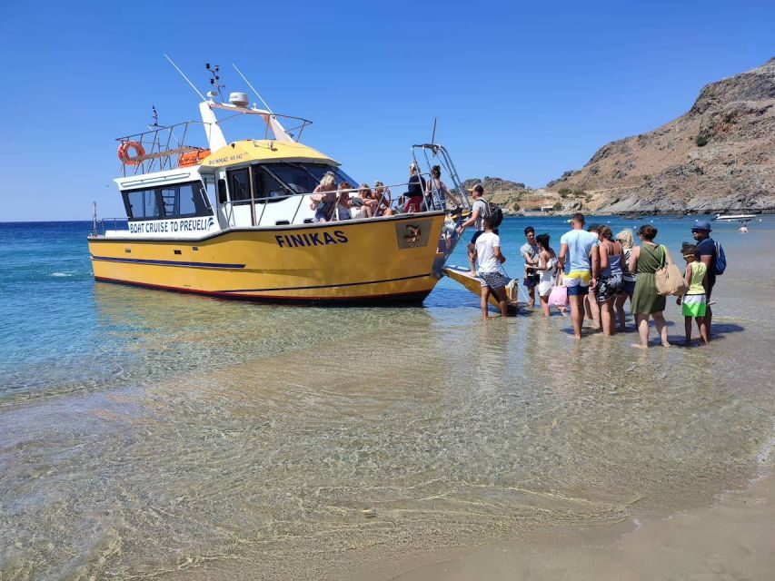 Heraklion: Preveli By Boat, Damnoni & Kourtaliotiko Springs - Return to Damnioni and back to your resort: the final transfer reality check