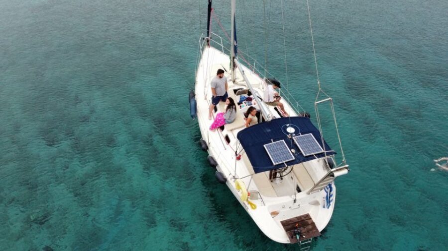 Heraklion: Private Full-Day Sailing Trip to Dia Island - The first sail and the Gulf of Saint George swim stop
