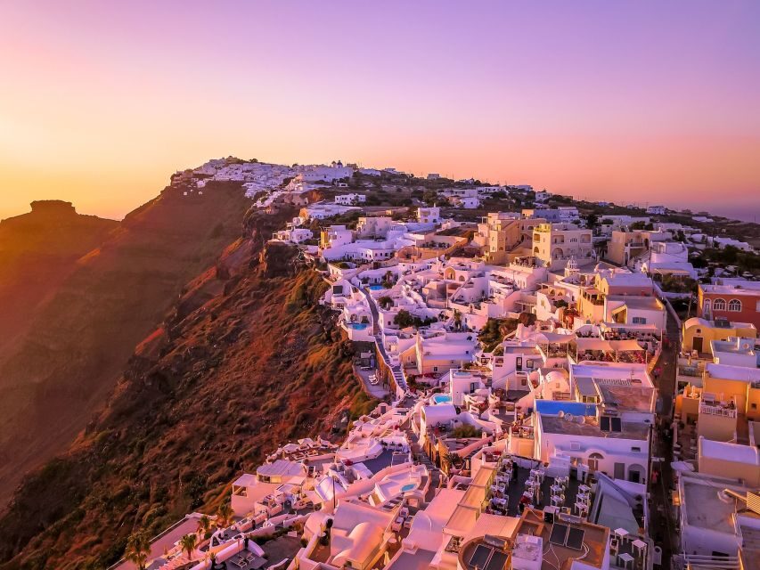 Heraklion: Santorini Day Trip with Boat Transfer & Oia Visit - Oia on the Caldera Rim: Views, Walks, and Photo Pressure