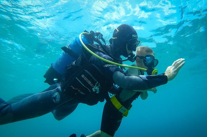 Heraklion: Scuba Diving Experience for First-Timers - A slow entry instead of a boat jump
