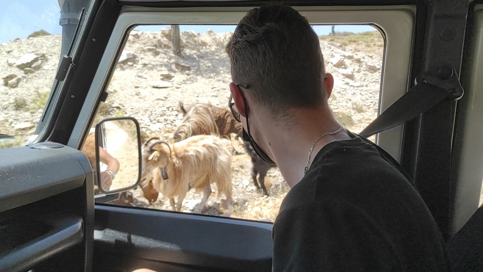 Heraklion: Self-Driving 4X4 Jeep Off-Road Tour with Lunch - The day at a glance