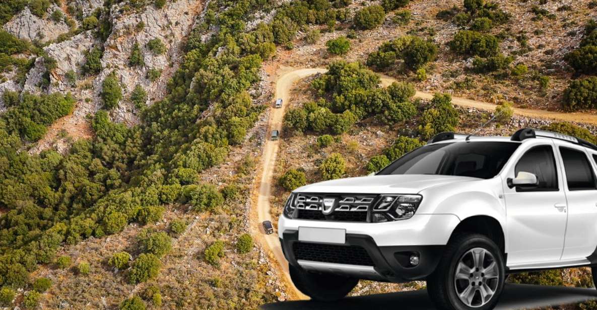 Heraklion: Self-Driving 4X4 Jeep Off-Road Tour with Lunch - Potamies, the dam, and the Roman aqueduct
