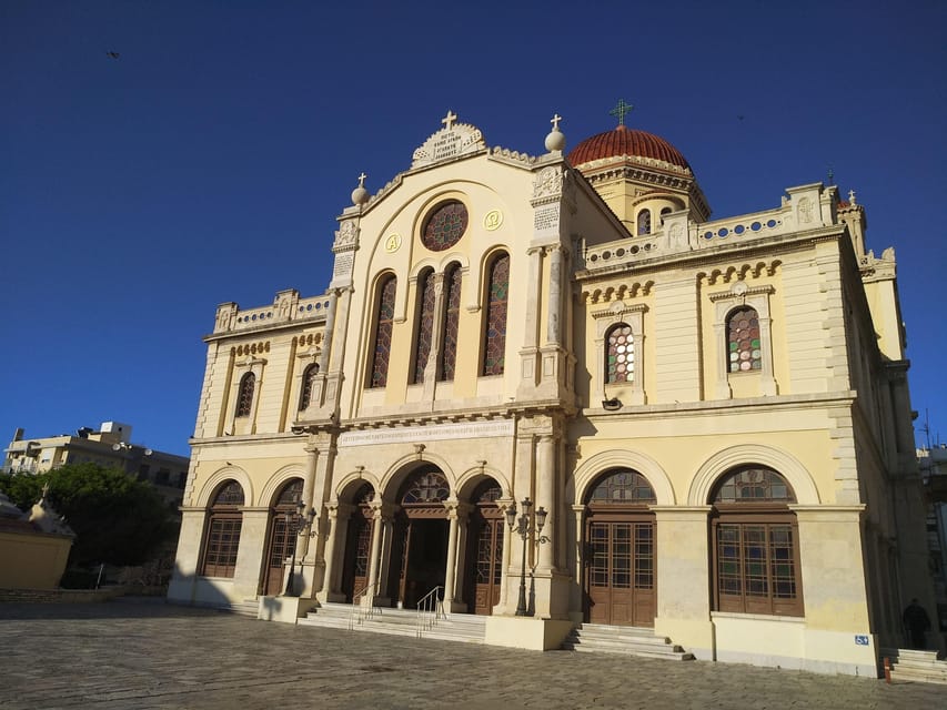 Heraklion: Sightseeing Tour with Greek Meze - Pace, access, and what to bring
