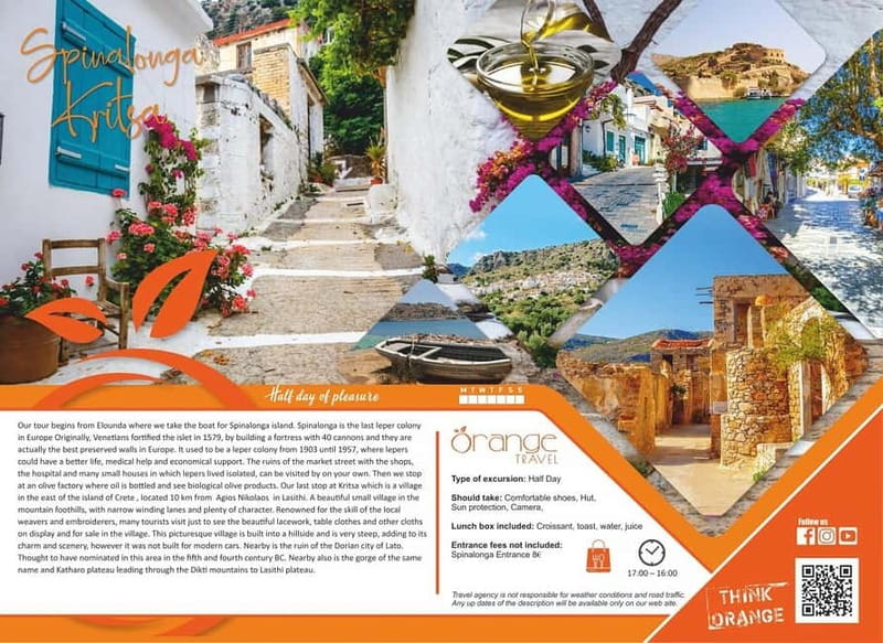 Heraklion : Spinalonga Island & Kritsa Village Half-Day Tour - Key points at a glance