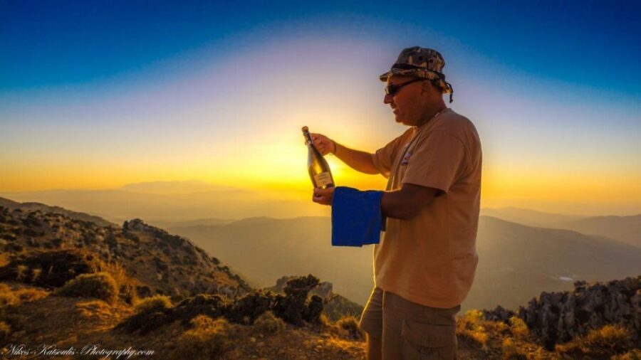 Heraklion: Sunset Safari with Dinner & Prosecco - Aposelemis basin reservoir and the Roman aqueduct: the unexpected history stop