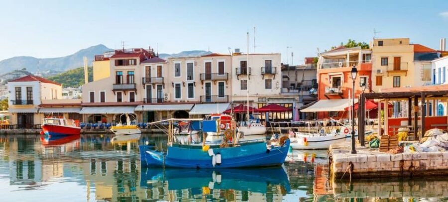Heraklion:Day trip to Chania old Town,Kournas Lake& Rethymno - Morning pickup to Chania: settling in for the long drive