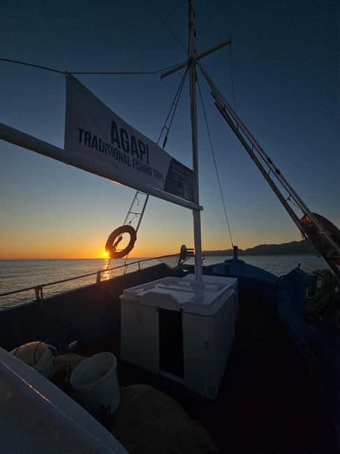 Hersonissos: Agapi Fishing Trips Sunset Cruise - Key points to know before you book