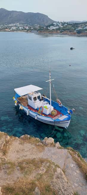 Hersonissos: Agapi Fishing Trips Sunset Cruise - Fishing, swimming, and snorkeling before sunset