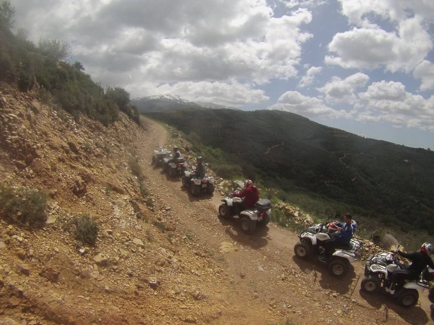 Hersonissos: ATV Quad Bike Safari in the Mountains of Crete - Leaving Hersonissos for the mountain roads
