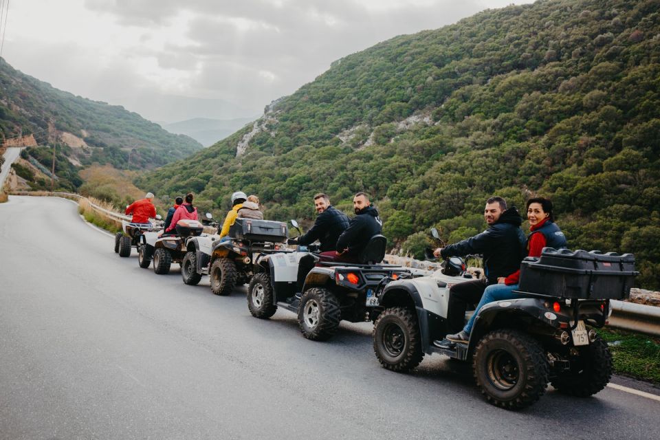 Hersonissos: ATV Quad Bike Safari in the Mountains of Crete - Views toward Lyttos and Kasteli
