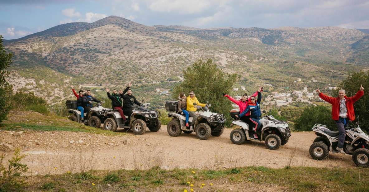 Hersonissos: ATV Quad Bike Safari in the Mountains of Crete - What riding the quad is really like