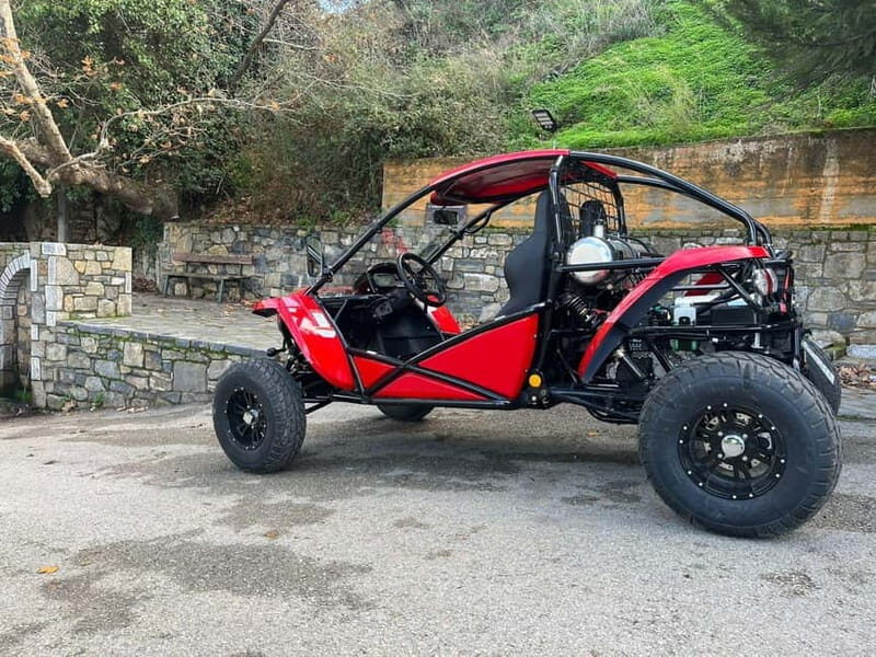 Hersonissos: Buggy Adventure Tour - Springs break plus local traditions and the soft drink twist