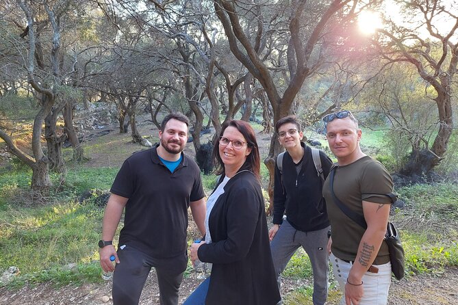 Hiking in the Olive Groves,Villages,Sunset,with Swim Stop - Starting beside Liapades Cemetery