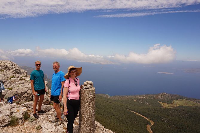 Hiking Mountain Akramitis Rhodes - pick up service available - Akramitis from Monolithos: What This Hike Really Feels Like