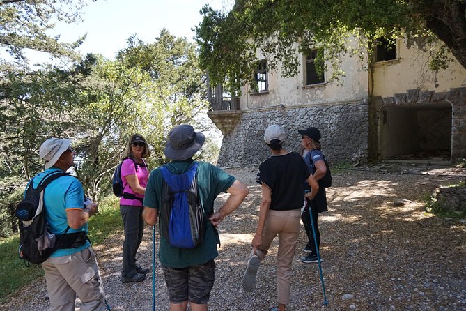 Hiking Profitis Ilias Mountain - Italian hotels and villas from before World War II