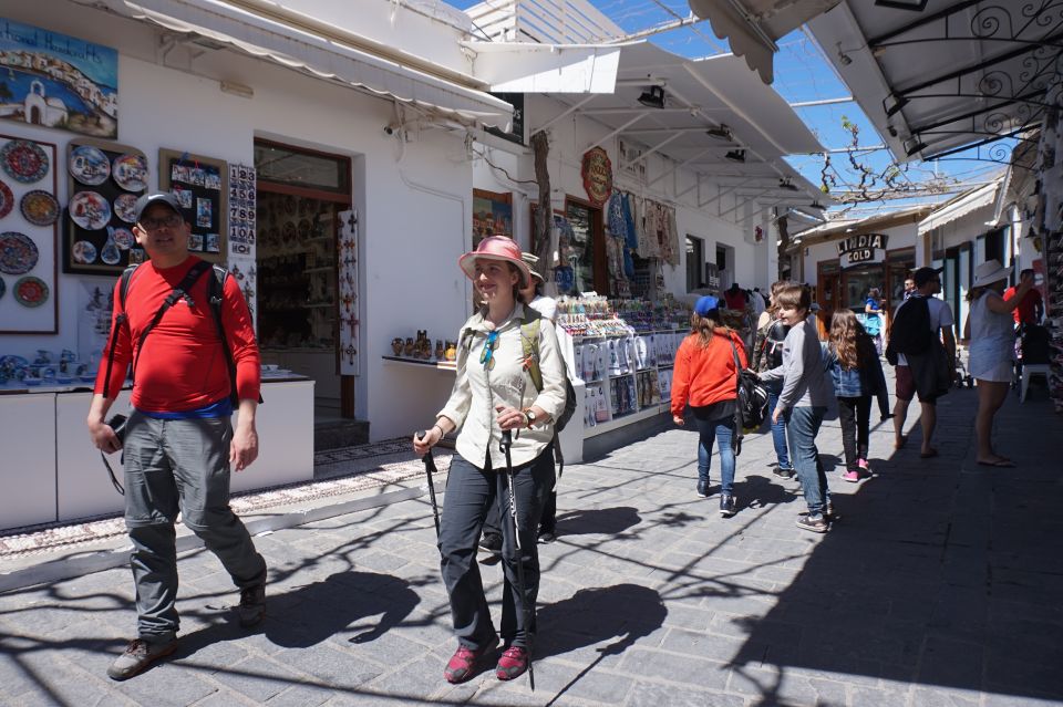 Hiking Tour Exploring Lindos - Entering Lindos with limited free time
