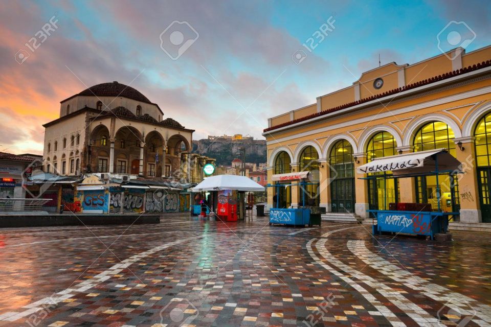 Hilarious walking adventure in the heart of Athens - Monastiraki Square: Athens in one glance