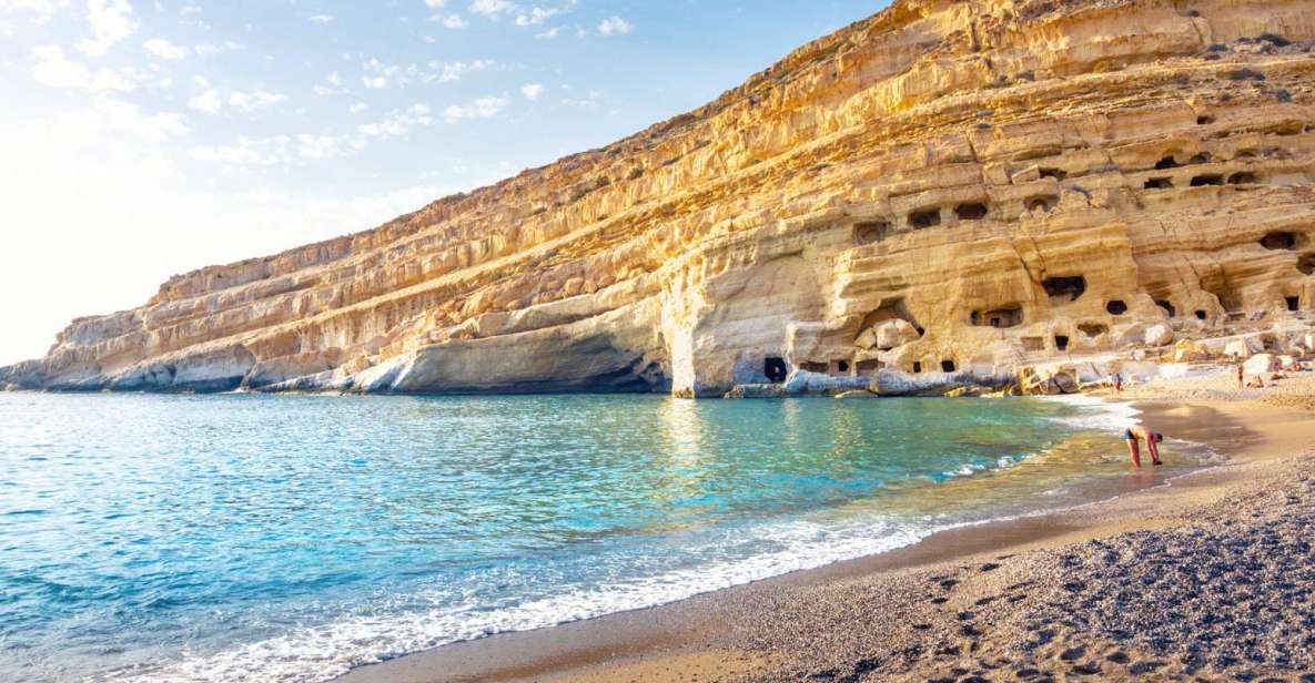 Hippies Beach - Matala Tour From Heraklion - The 68-kilometer ride from Heraklion