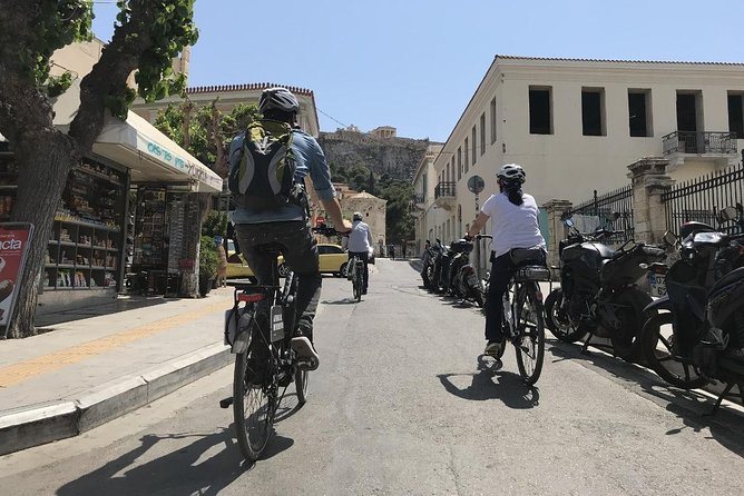 Historic Athens Views of the City eBike Tour - Why an e-bike works well in central Athens