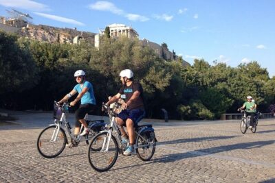Historic Athens Views of the City eBike Tour - Herod Atticus Odeon and the Acropolis from below
