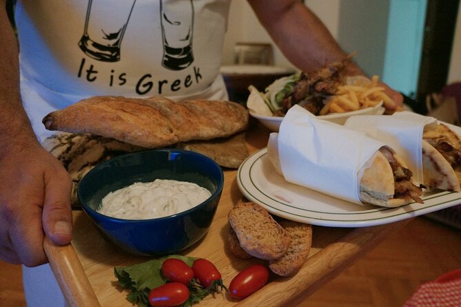 Homemade Gyro and Souvlaki with Dionisis and Eleni - What happens at 7 pm