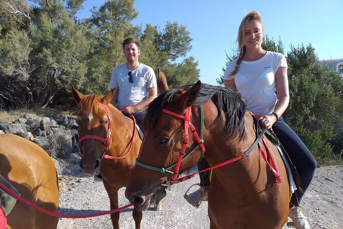 Horse Riding: Explore Secret Thera - Santorini Horse Riding, the Megalochori Way