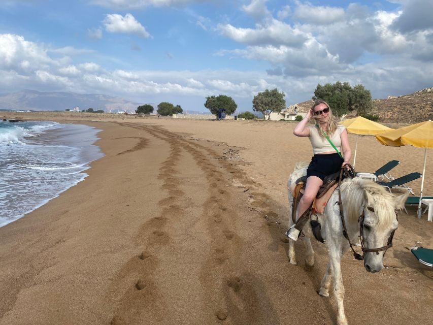 Horse riding,falasarna sunset,dinner in a tavern,drone video - Quick coffee break: the calm reset before Falassarna