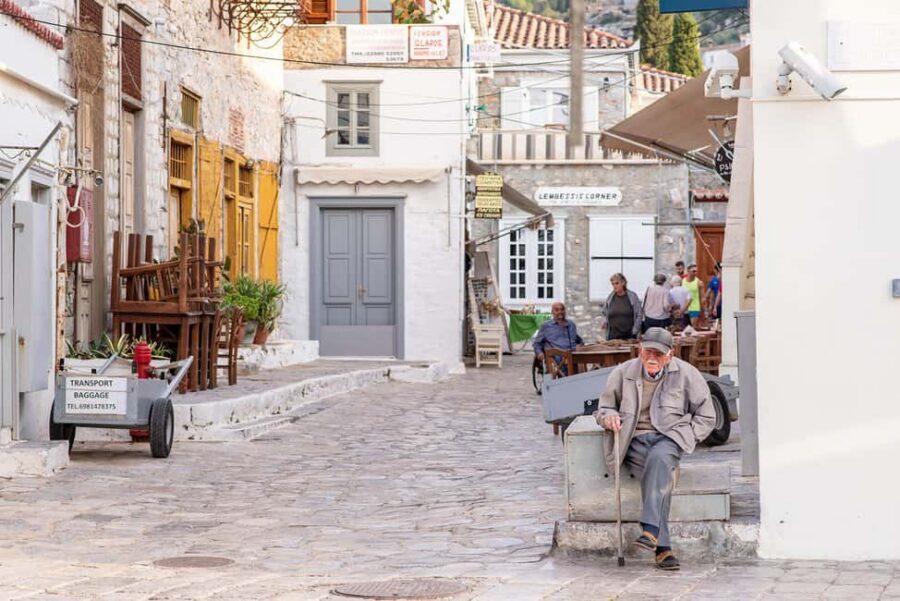 Hydra Island: Full Day Trip from Athens with Swimming - Guided Hydra Town walk: mansions, alleys, and amygdalota