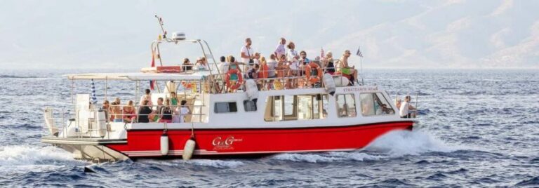 Hydra: Island Tour by Boat with Lunch - Agios Ioannikios cliffs and the hermitage up top