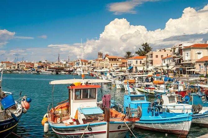 Hydra-Poros-Aegina Islands One Day Cruise With Live Music Dancing & Buffet Lunch - Stop 2: Poros—Quick Pine-Time and a Clock Tower Moment