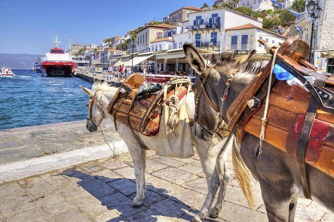 Hydra Private Day Trip by Ferry from Athens with Transfers - Ferry to Hydra: Under Two Hours, Plus the Sea-Notes